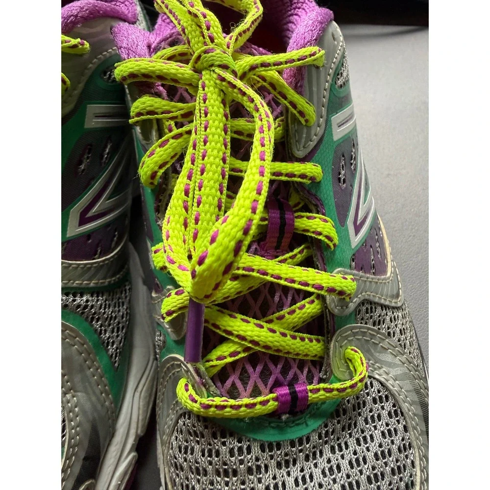 New Balance 1080v3 Women Running Shoes Teal Purple Silver W1080SP3 US 7